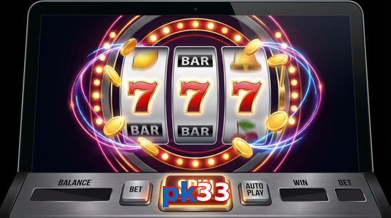 Main screen of Pk33 slots page for PK players